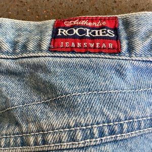 Rookies high waisted jeans size 17/18 with 34 inseam